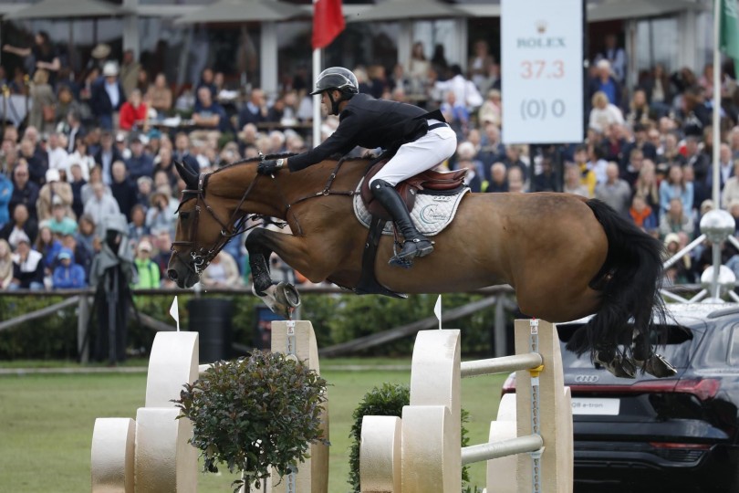 Gilles Thomas en zijn paarden voelen zich opperbest op Brussels Stephex Masters
